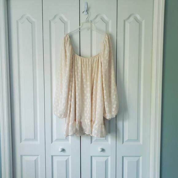 Show Me Your MuMu Cream Mini Dress - Picture 2 of 16